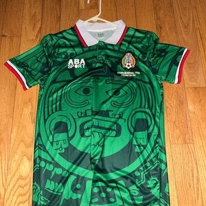 ABA Sport Mexico Green Aztec Soccer Jersey